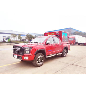 Foton Pickup Mini Caminhão de Billboard de publicidade digital ao ar livre